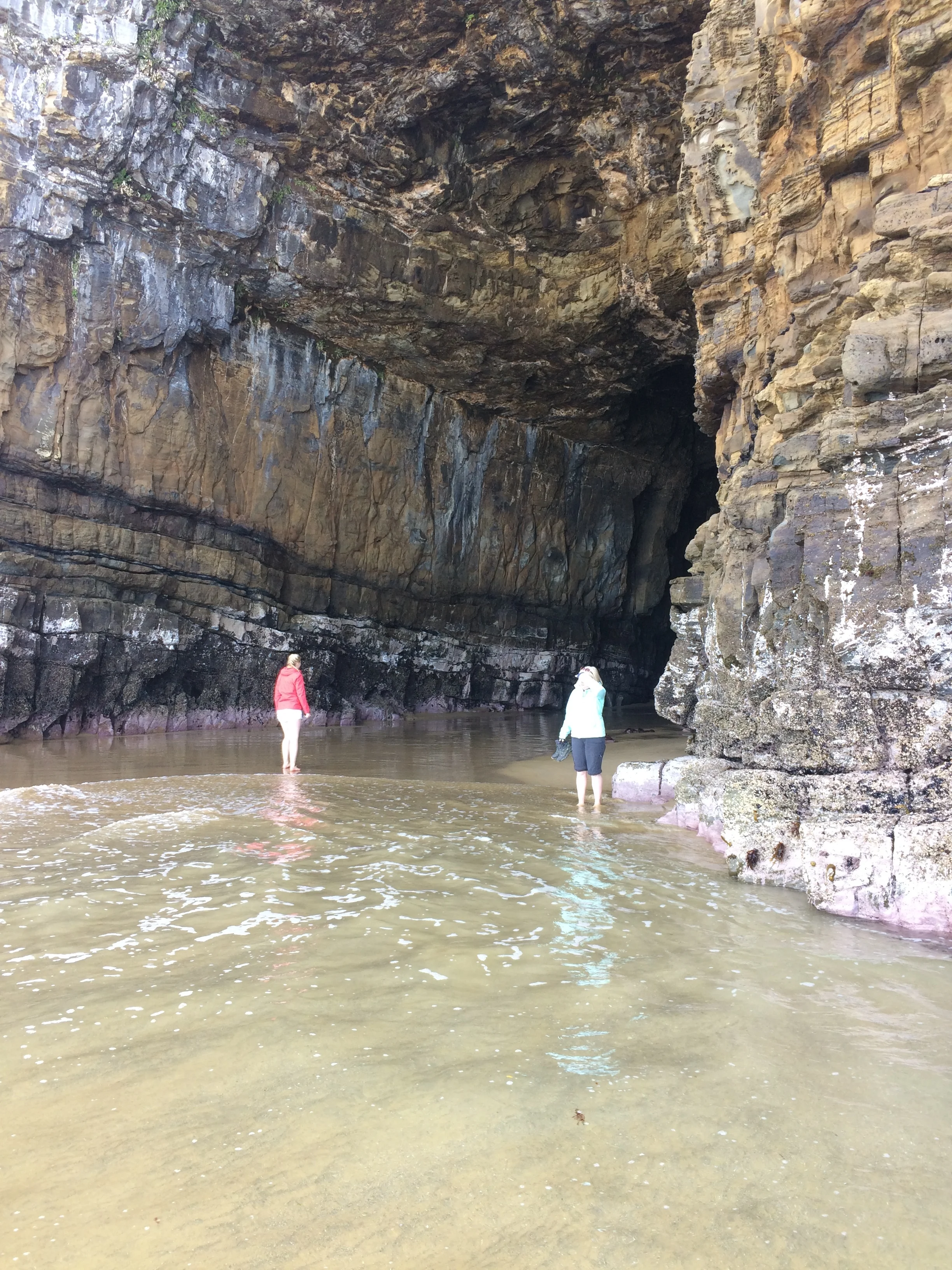 Cathedral Caves one of the worlds longest sea caves