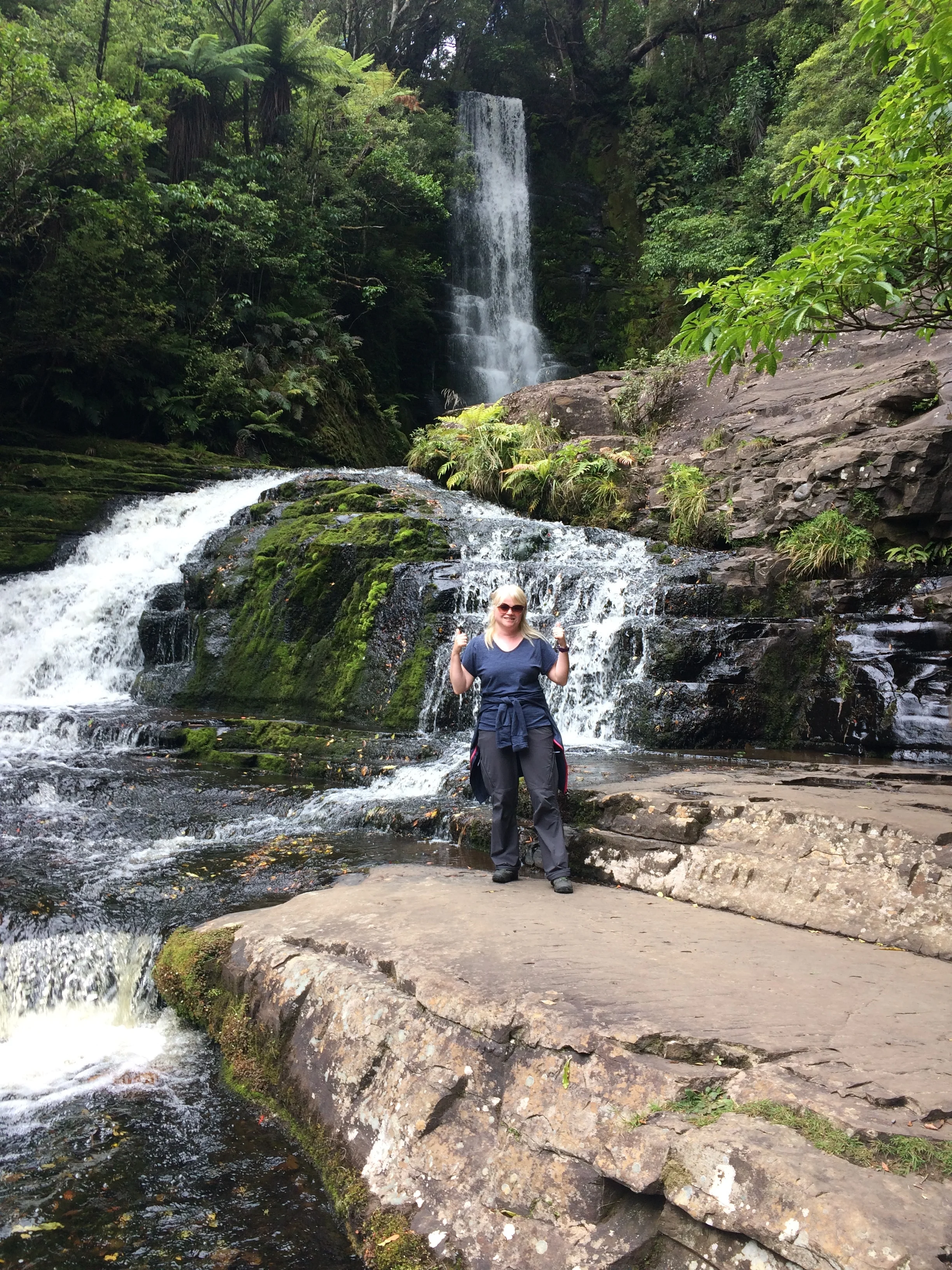 McLeans Falls, the highest waterfall in The Catlins 