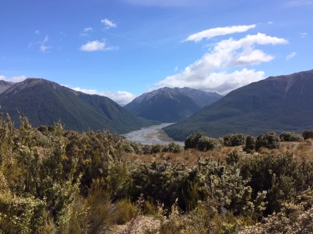 Devils Punch Falls at Arthurs Pass Village