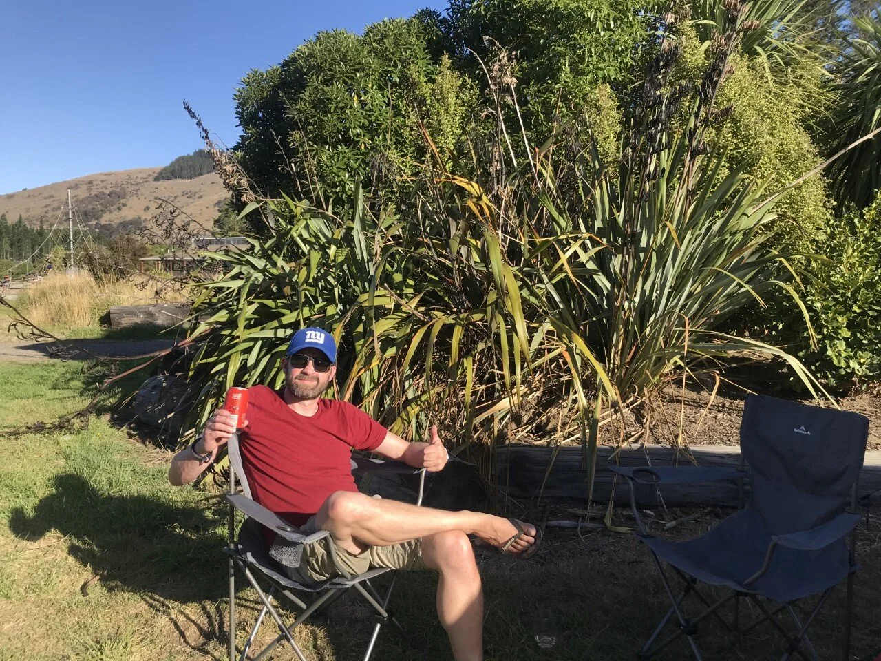 Camping at Okains Bay is a fun weekend