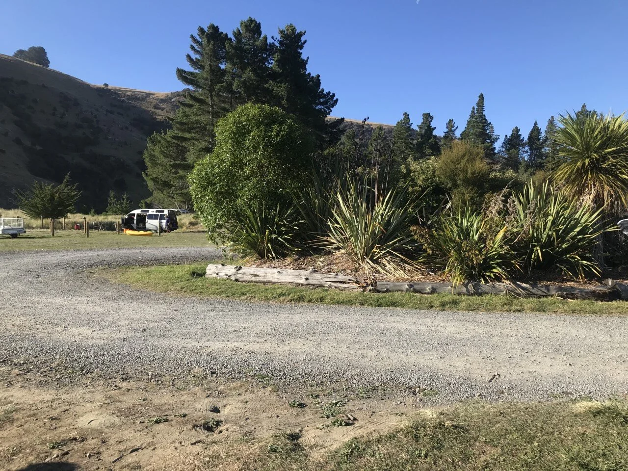 There is always heaps of choice, whether you want a sheltered spot under the trees or a sunny area by the bush