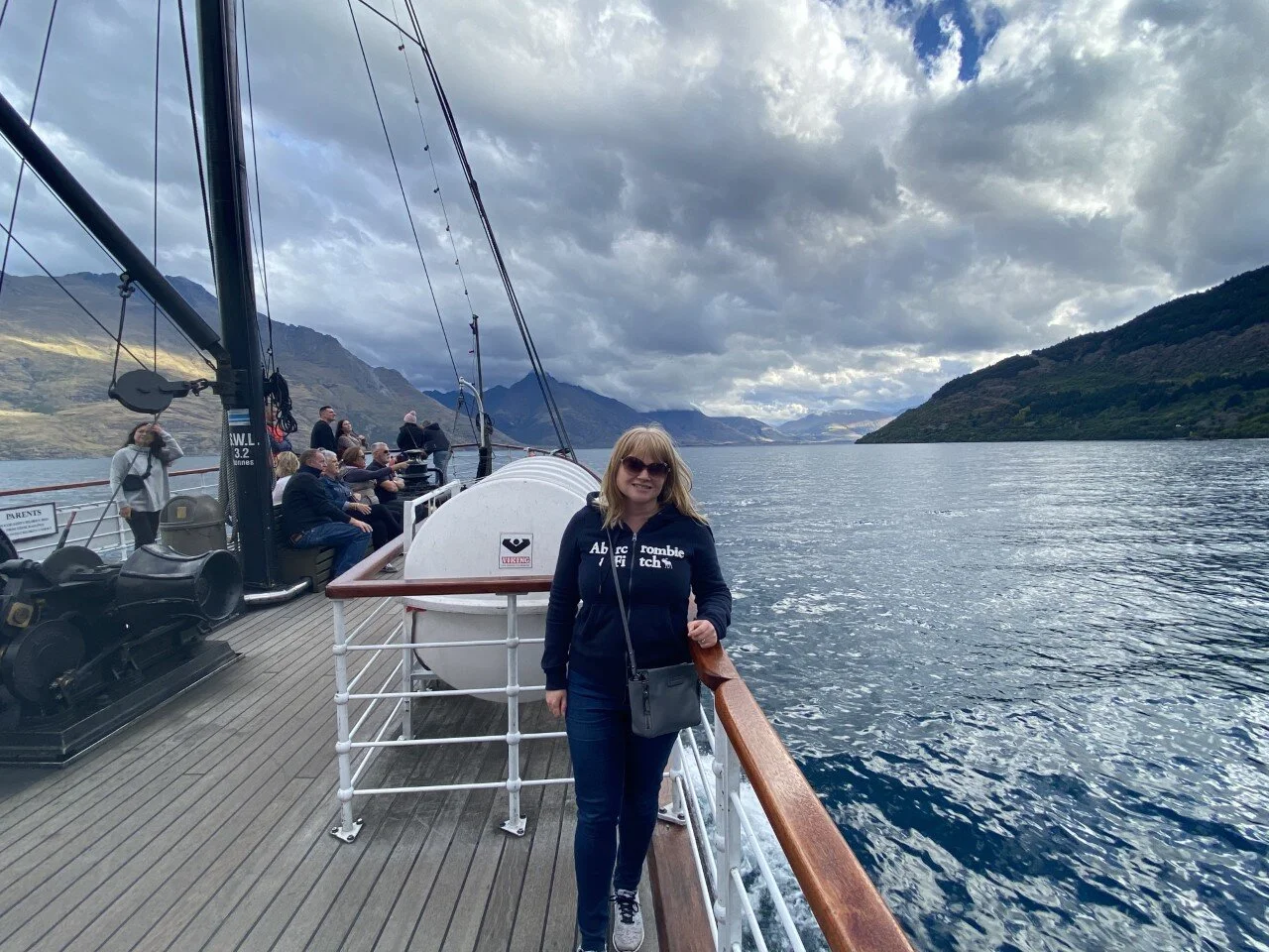 Cruising through epic scenery on an old steamship, TSS Earnslaw of Queenstown
