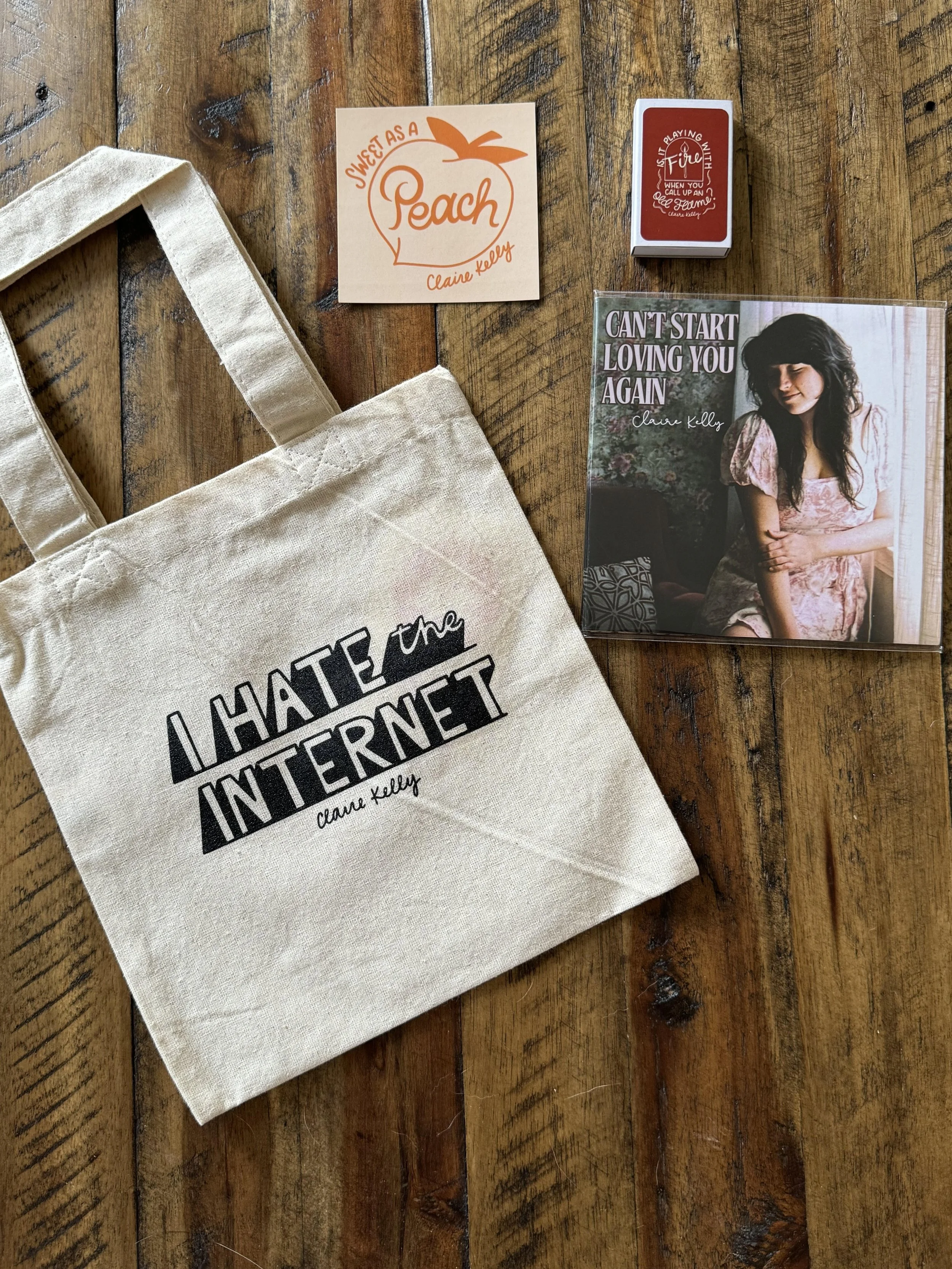 Can't Start Loving You Again - Album Goody Bag