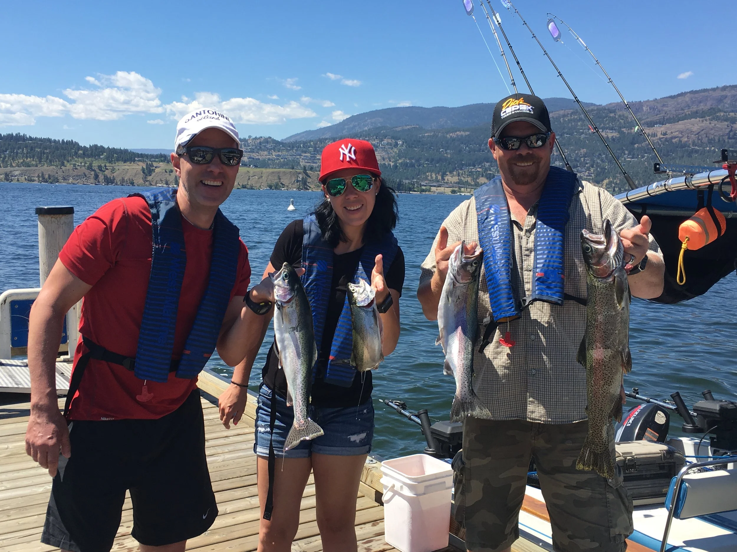 Desert Salmon Charters - Okanagan Fishing Charter Kelowna, BC #okanaganfishing #kelownafishing #desertsalmon #okanagan #kelowna