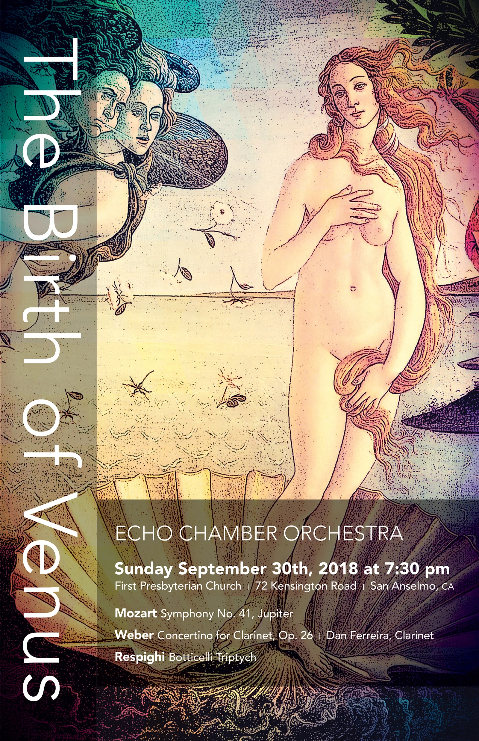 Tarané { at Sayler Design Works } is a very creative person. She took time to understand what I needed for my orchestra. Once she received all the info, she came up with a very beautiful, original design. She is also fast and a good communicator. I highly recommend her. { Daniel Canosa, Director, Echo Chamber Orchestra }