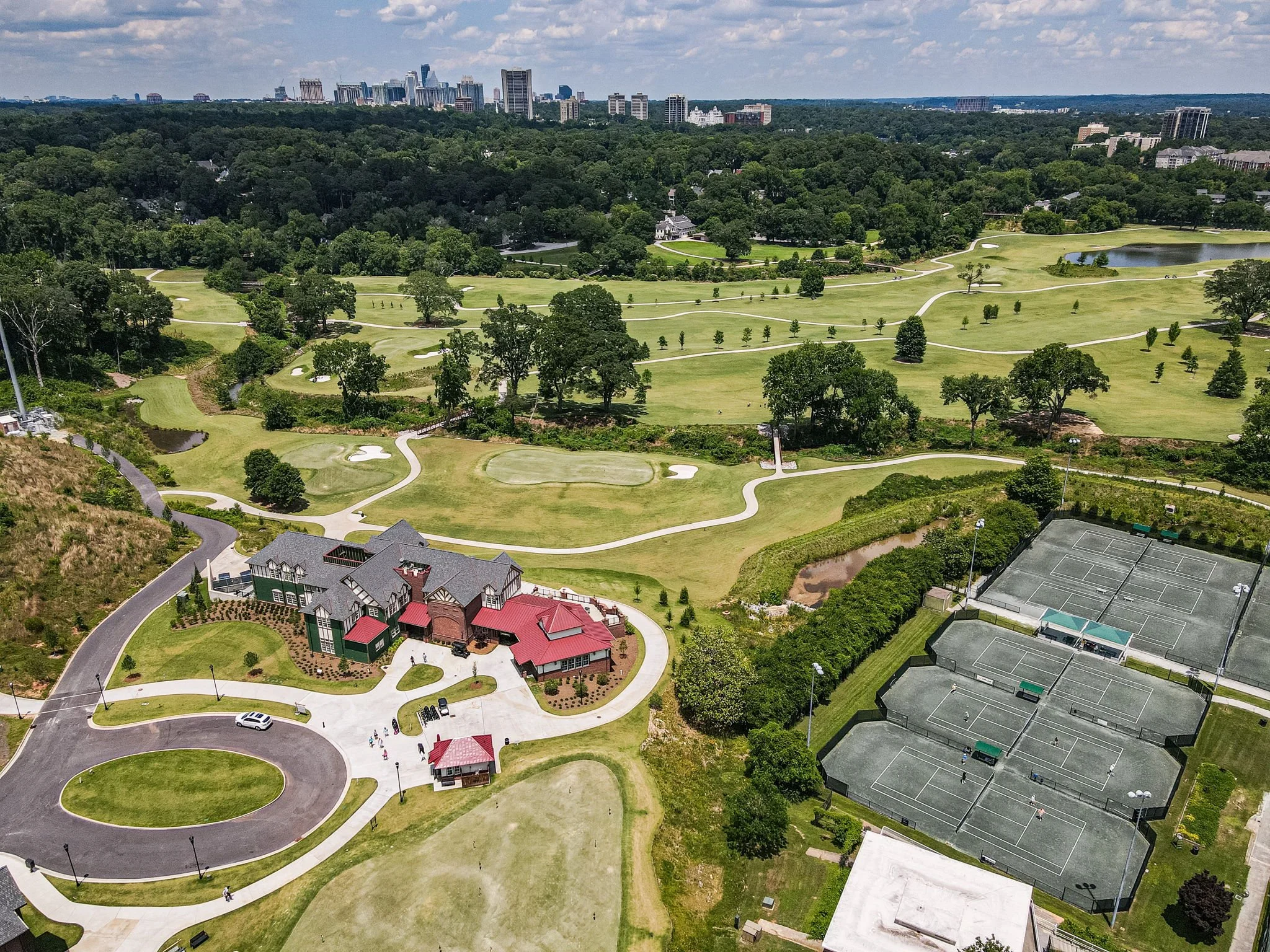 Bobby Jones Golf Club House, Boones Restaurant, Tennis