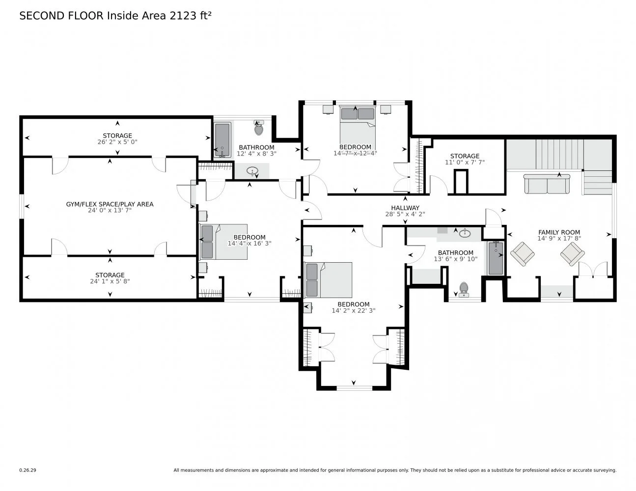Floor Plan - Upstairs - 2555 Arden Road.jpg