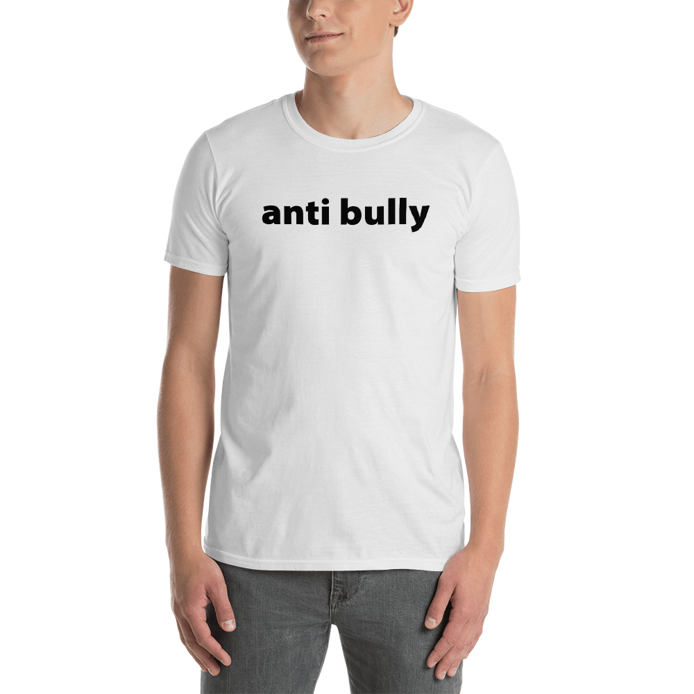 anti bully tee (promo) black graphic