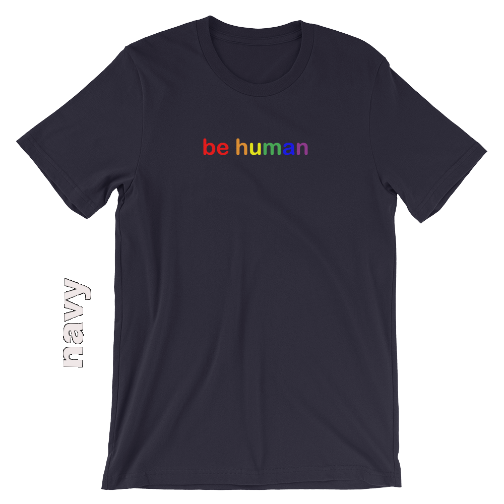behumanrbprintonly_mockup_Front_Wrinkled_Navy.png