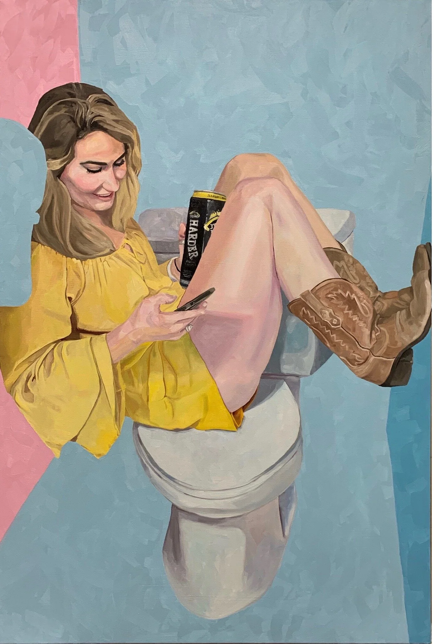 Carol. BAILEY STEVENS. Spring 2019. Oil on canvas. 