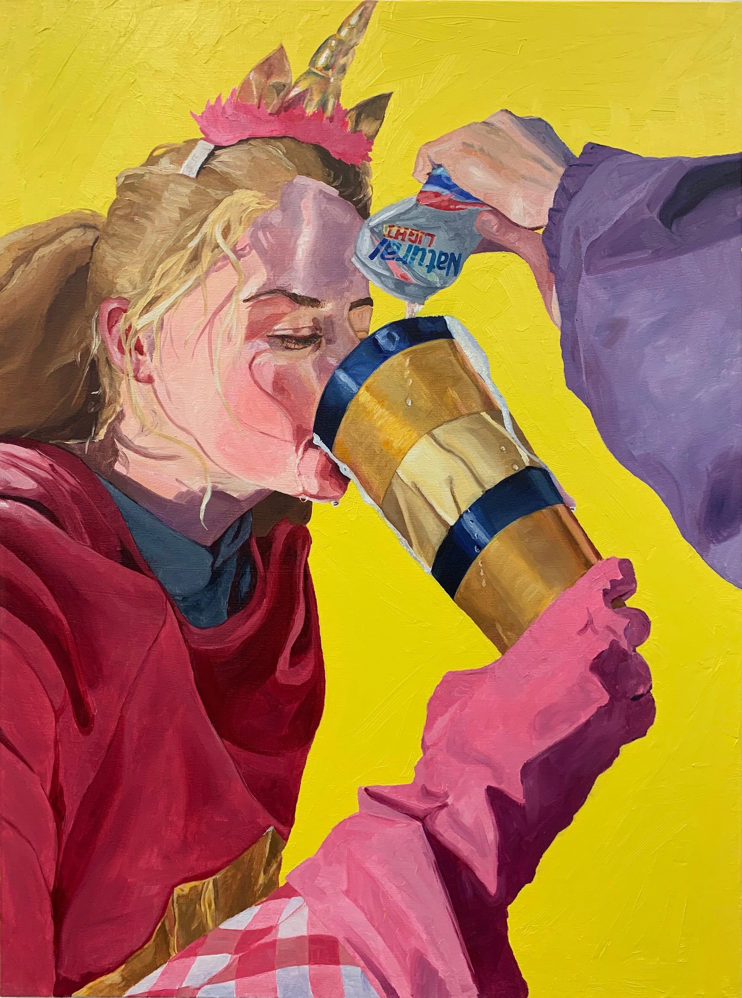 Shook. BAILEY STEVENS. Spring 2019. Oil on canvas.