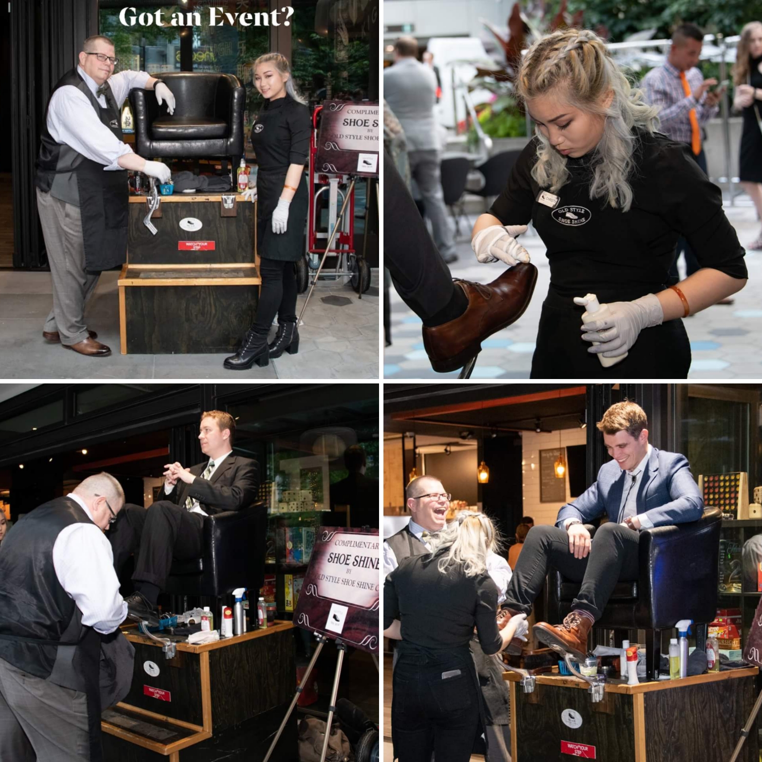 Old Style Shoe Shine