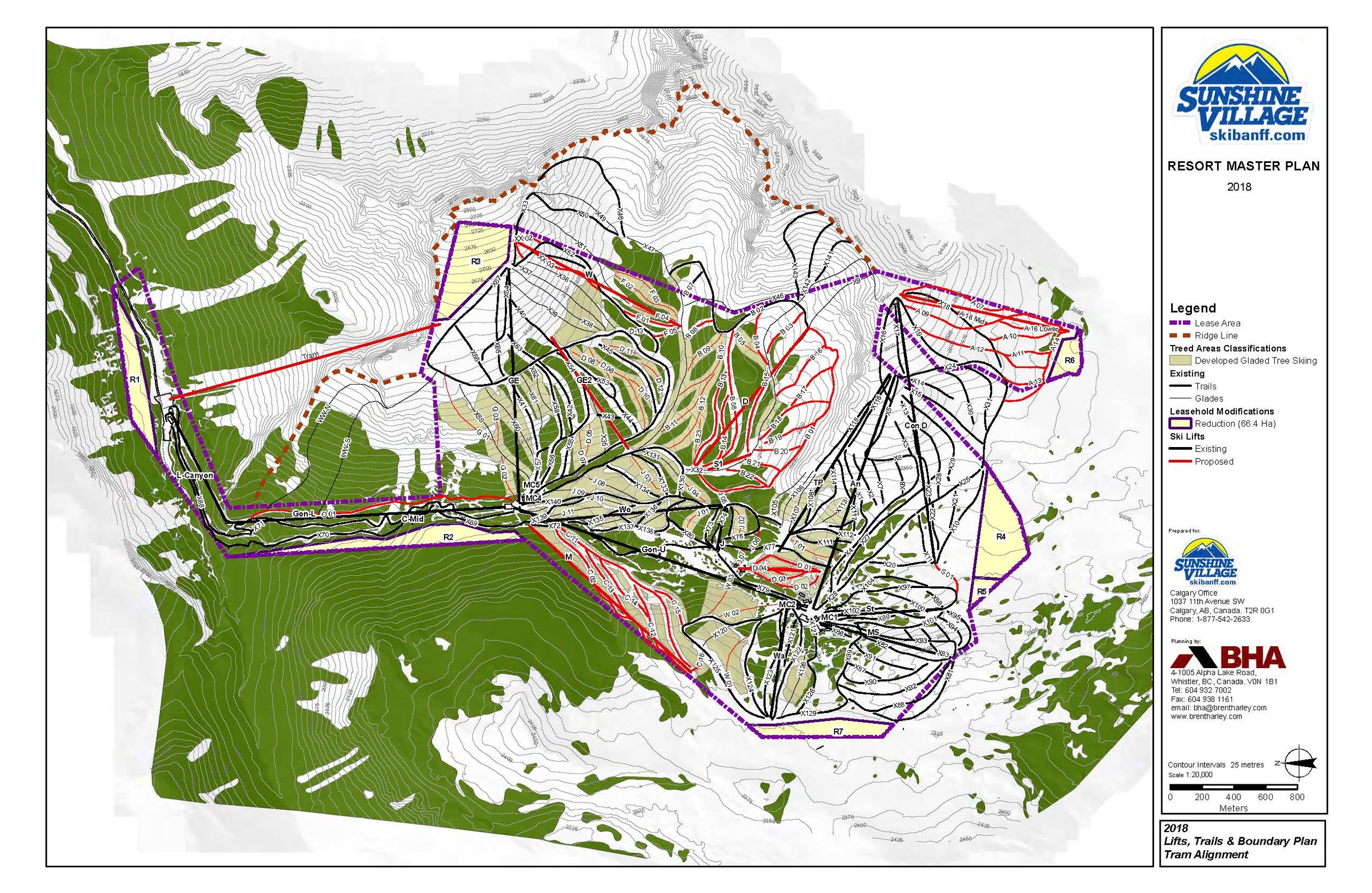 (1 to 20,000) Sunshine - Lifts Trails and Boundary Plan (Tram Alignment) (11x17) - July 3 2018.jpg