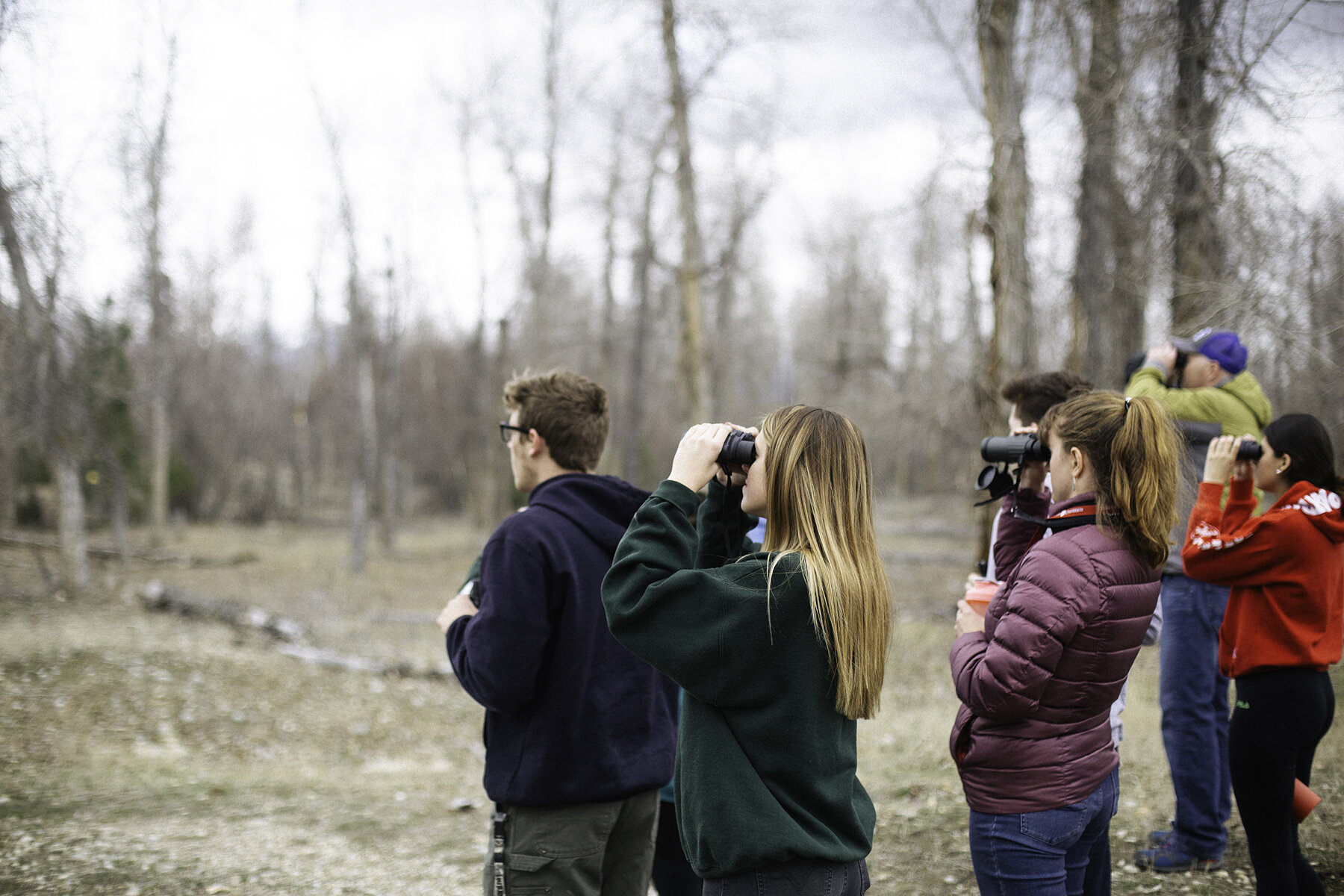  Hamilton High Classroom Without Walls visit Teller seasonally to conduct bird surveys   