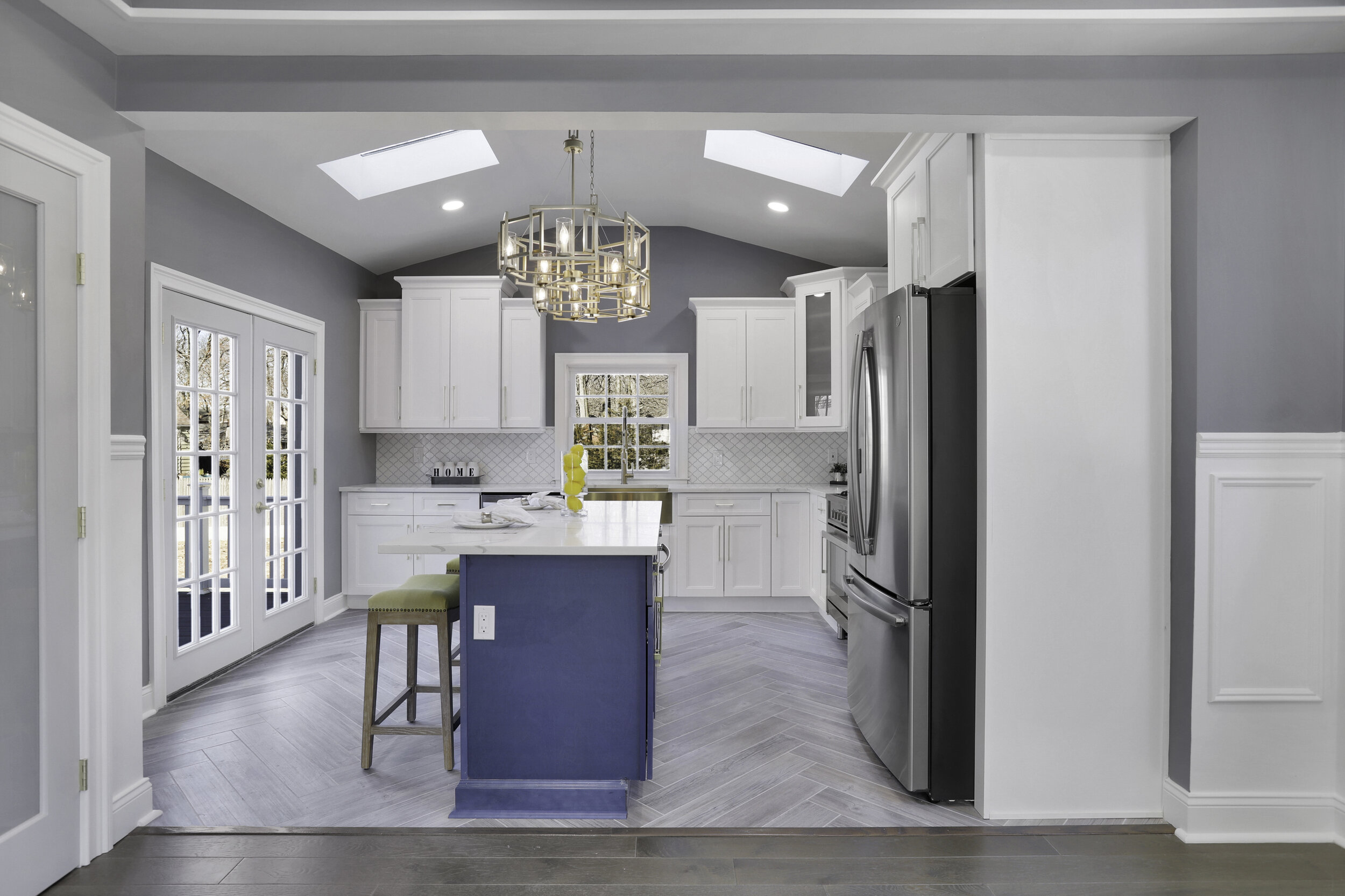 Kitchen renovation &amp; opening of ceiling