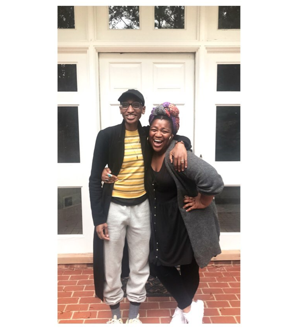 Here’s me and Holley.