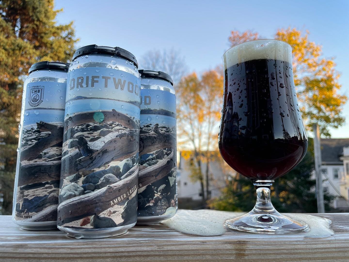 We&rsquo;d like the introduce our newest beer, Driftwood to the family! 🪵🍺

This Amber Lager is 4.5%. Light and refreshing yet flavorful with notes of toasted rye, dark chocolate and hazelnut. 🌰 It finishes crisp and dry with a balanced bitterness