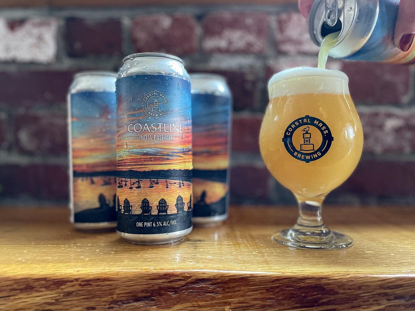 We have two great beers for you today! 
&nbsp;
First up is our newest IPA Coastline! We wanted to brew something really special. From the hand-picked hops to the view of our coastline, @houle_andrew &lsquo;s beautiful thoughtful painting really speak