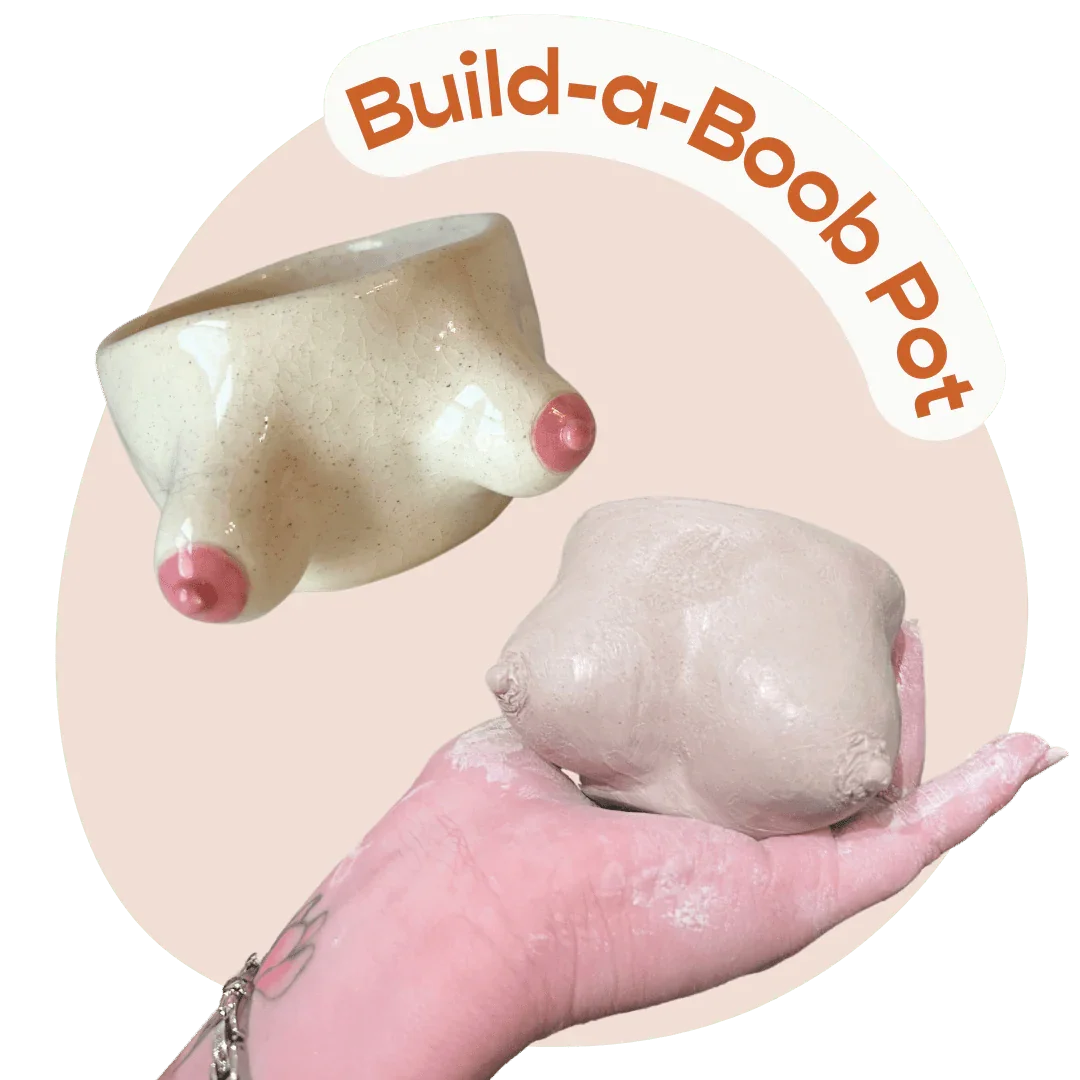 Pottery with a Purpose: Make A Boob Planter