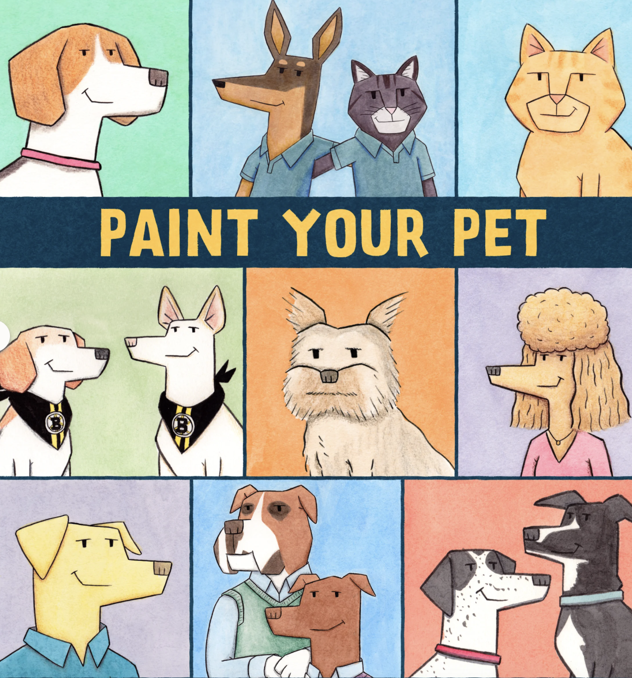 Paint a Portrait of your Pet