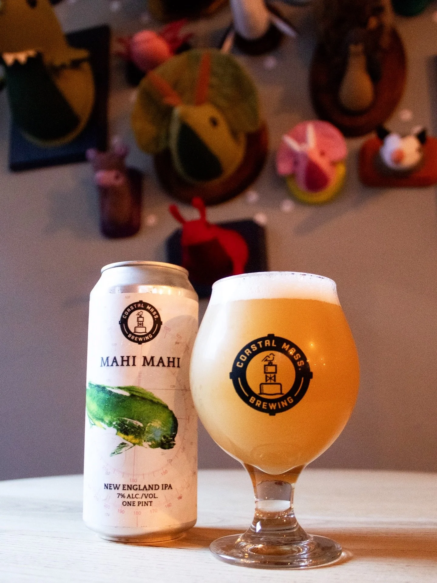 We are participating in @bevmainstreets Art Crawl on Saturday! Stop by from 12-4pm and greet the artists! The one behind Mahi Mahi is @zooguu with their adorable Faux Taxidermy. See you Saturday! Cheers!

#artcrawl #supportsmall #supportartists #shop