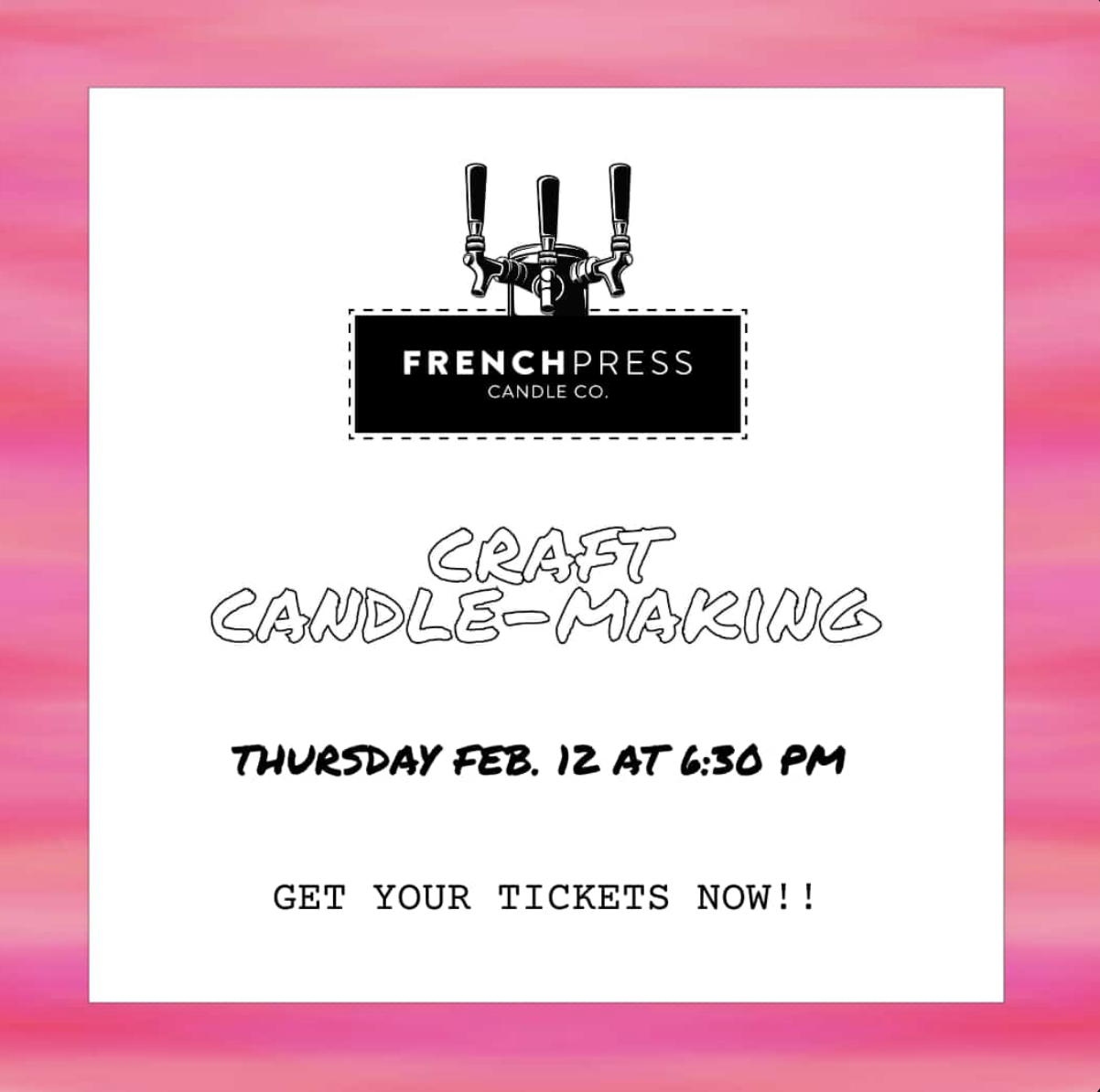 French Press Candle Making Workshop