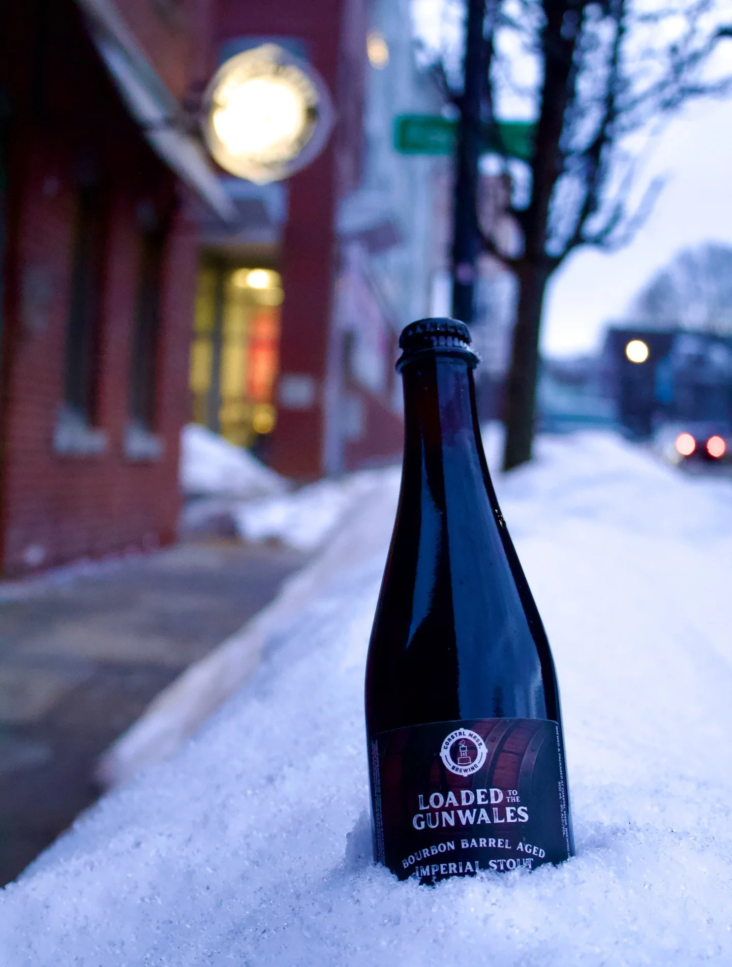 BOTTLE RELEASE: Loaded to the Gunwales (pronounced &ldquo;Gunnels&rdquo;)
Bourbon Barrel Aged Maple Stout &ndash; 9% ABV

Our first true barrel-aged beer in seven years as professional brewers.

In the past, Loaded to the Gunwales was conditioned in 