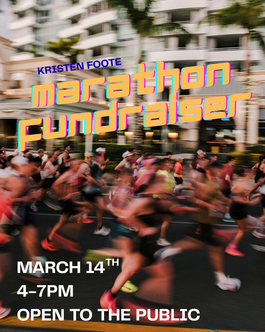 Marathon Fundraiser for Kristen Foote