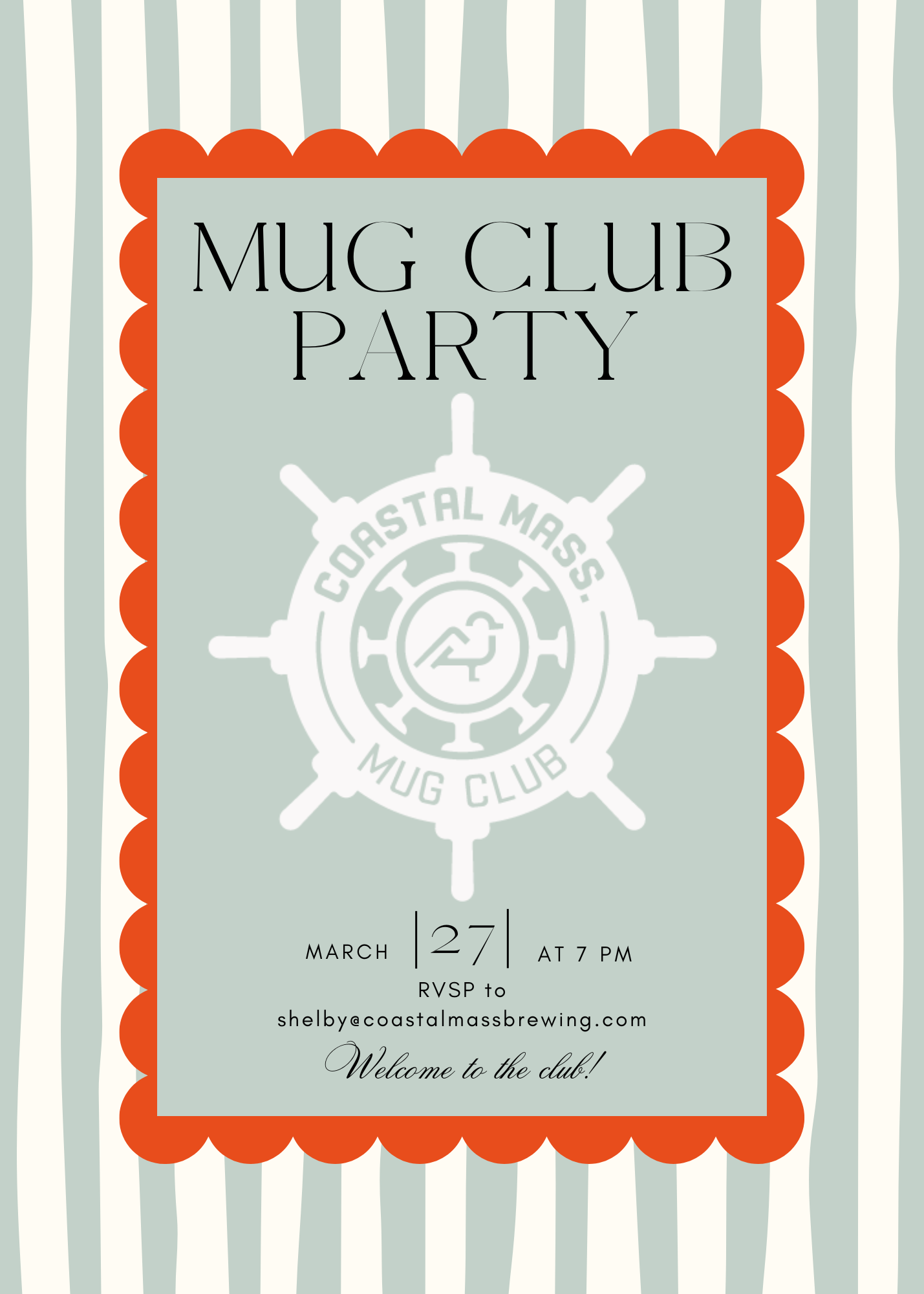 Mug Club Members Only Party