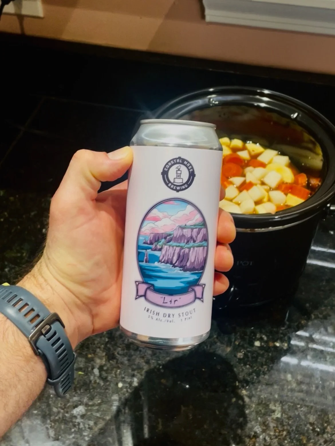 Happy St Paddy&rsquo;s Day! Our regular and Mug #59 Gary gave us this delicious recipe! Gary comes from Larne, Ireland so he knows what he&rsquo;s doing when it comes to a stout stew, and said that using Lir made the stew better than ever! Grab some 