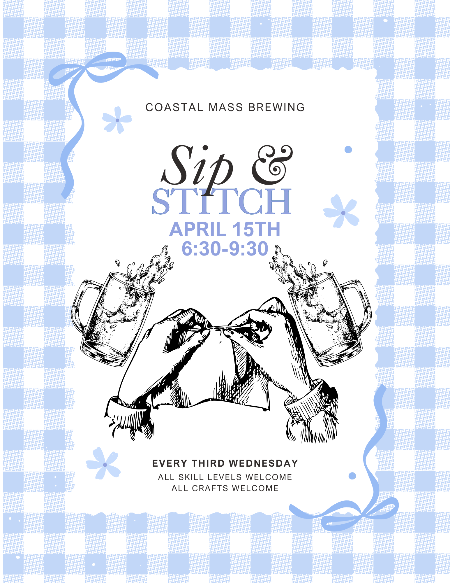 Sip &amp; Stitch