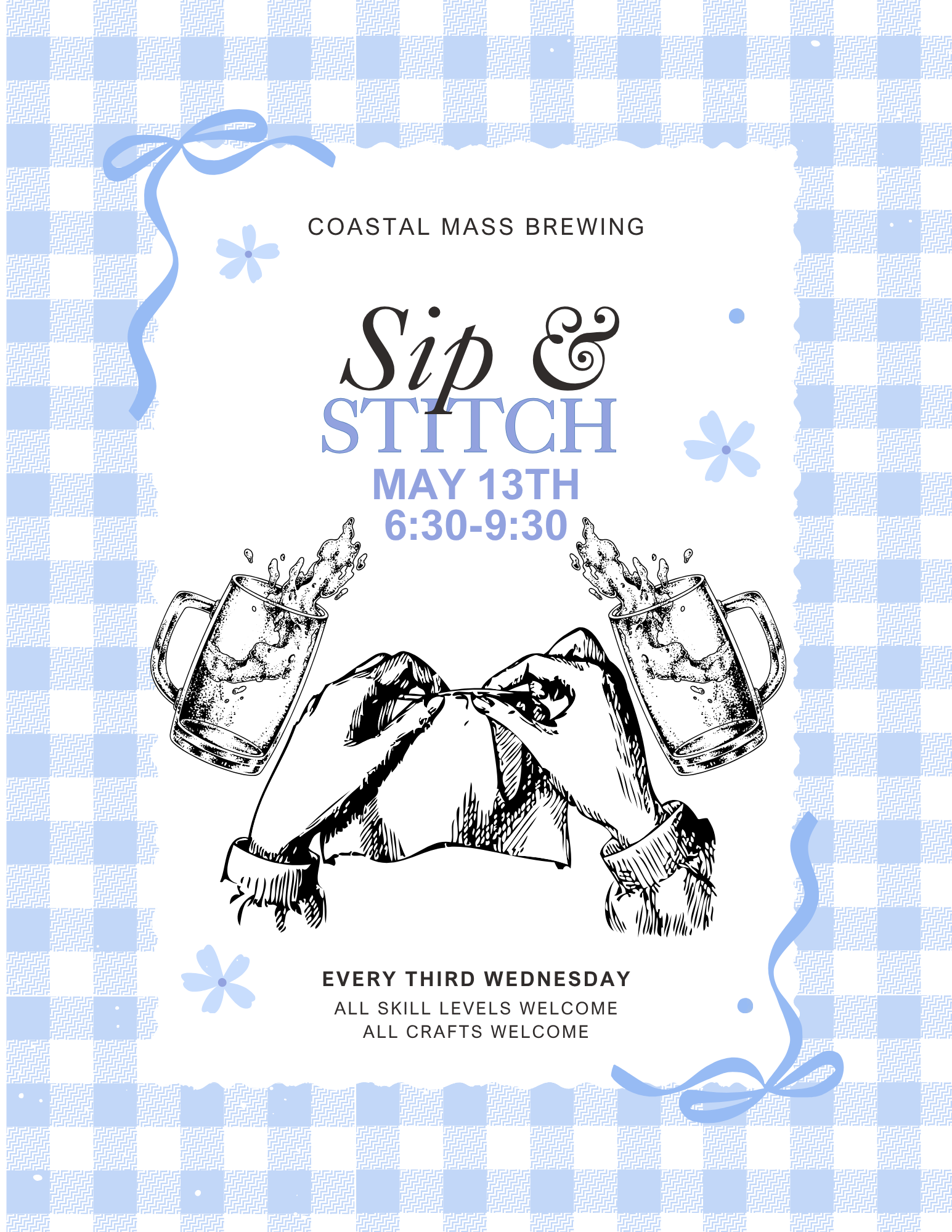 Sip &amp; Stitch