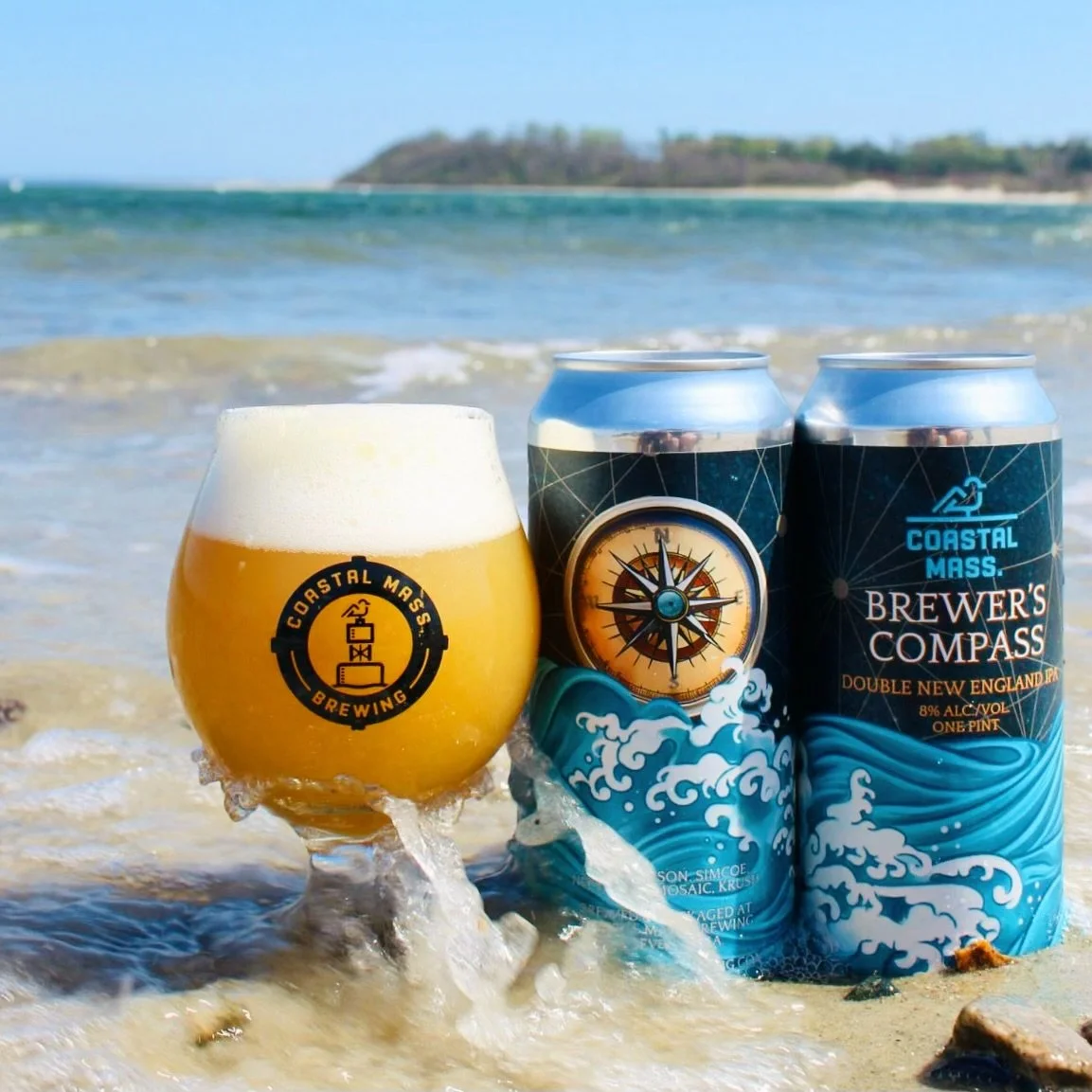 🚨BEER RELEASE: Brewers Compass🚨

🧭Brewed in celebration of our six favorite hops: Citra, Nelson, Simcoe, Nectaron, Mosaic and Krush. Pours a bright golden haze, radiating with potent juicy aromas and flavors of pineapple, orange, grapefruit, peach