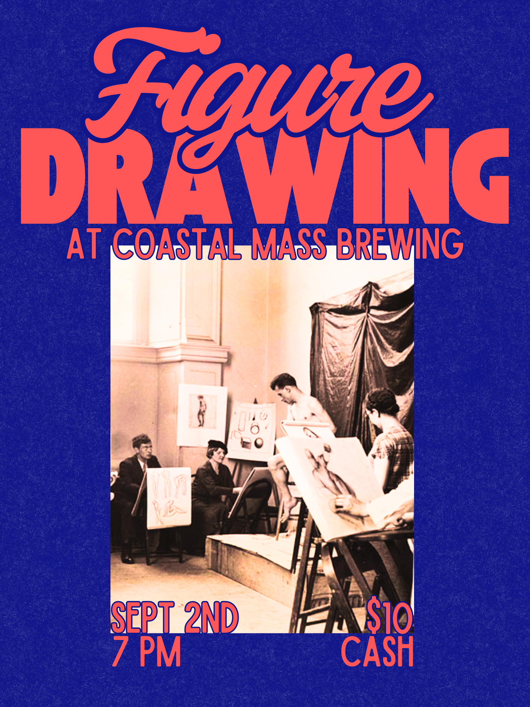 Figure Drawing in the Taproom