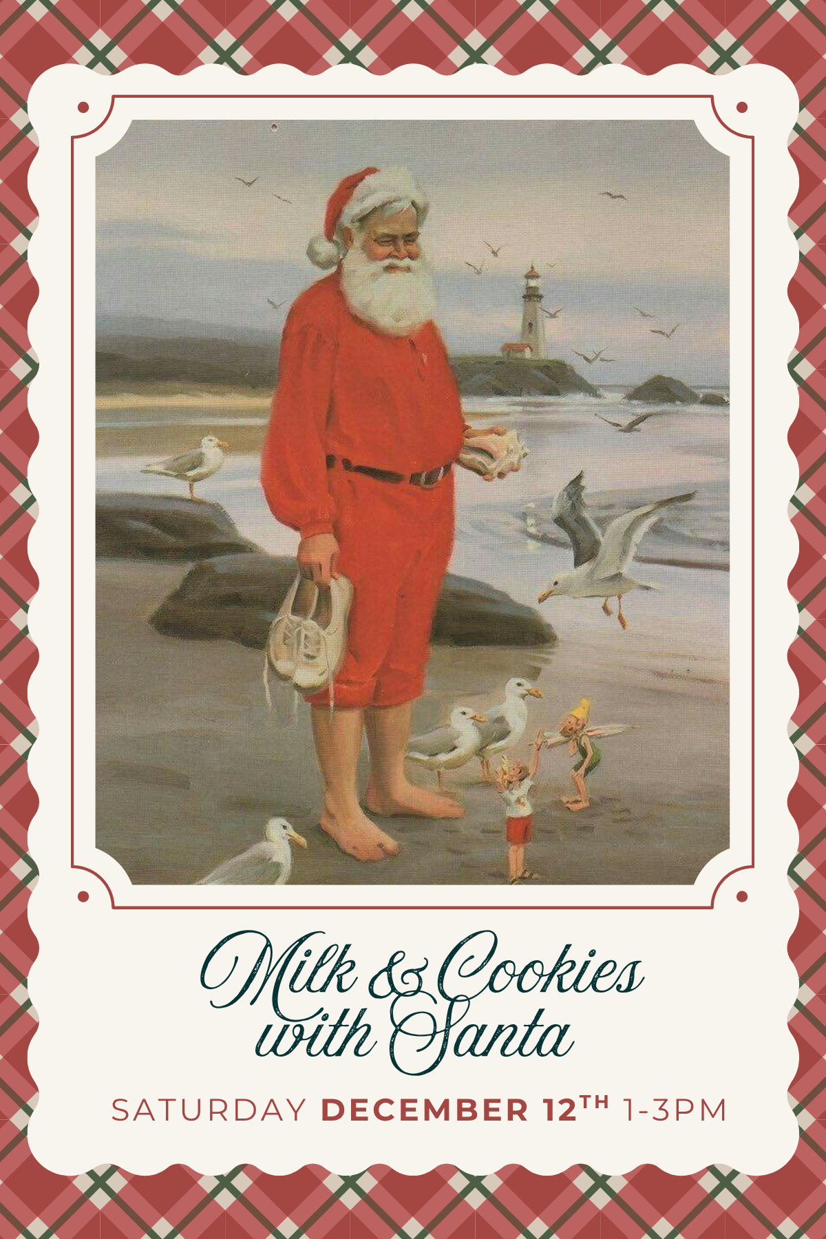 Milk and Cookies with Santa