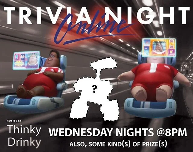ONLINE TRIVIA!! Wednesday&rsquo;s at 8pm. Hosted on Zoom. Prizes from our venues! More info to come. 🕺💃