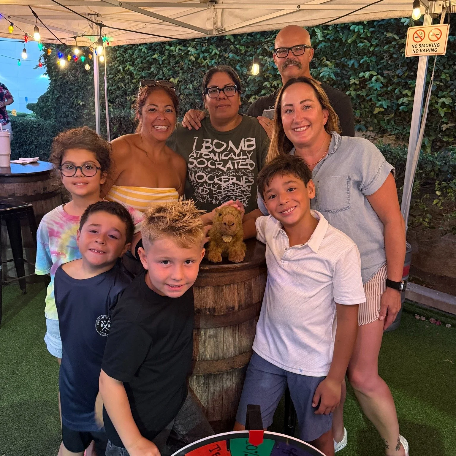 TRIVIA winners last week @foursonsbrewing in #huntingtonbeach
.
🥇 53 pts &bull; Crazy Capiez
🥈 52.5 pts &bull; No Aces
🥉 49.5 pts &bull; Hard Candy Christmas
.
Tonight and every Wednesday night at 6pm!!
#trivia #trivianight #foursons