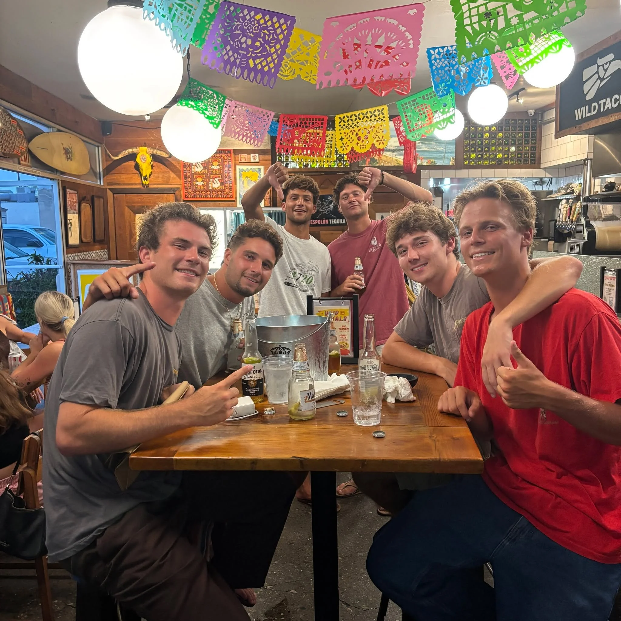 TRIVIA winners last week @wildtaco__ in #newportbeach
.
🥇 49 pts &bull; FWG
🥈 48 pts &bull; Mike and Matty
🥉 29 pts &bull; Tatas
.
Tonight and every Thursday night at 6pm!!
#trivianight #bearflagfishco #orangecounty #tacothursday