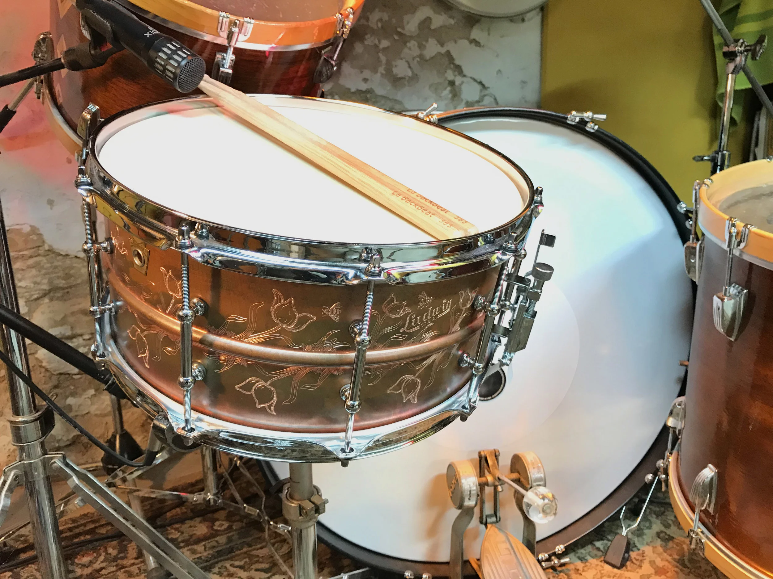  6.5x14 Ludwig Copperphonic