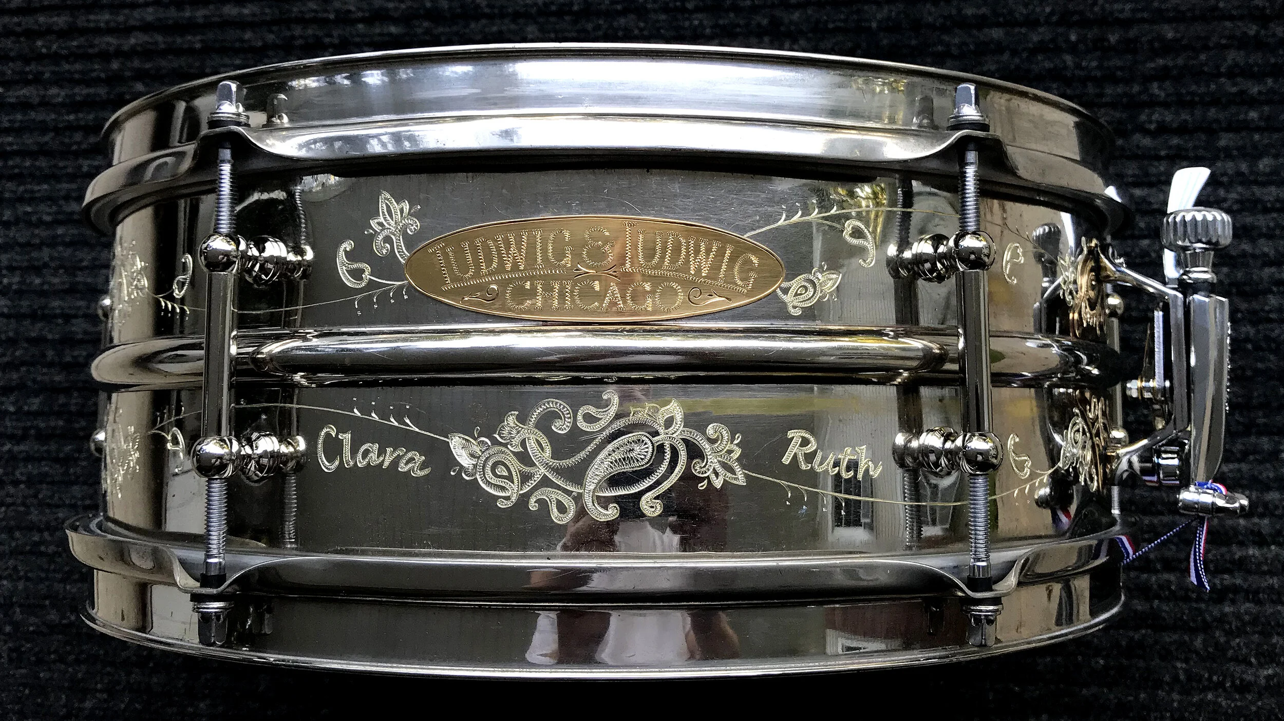 1919 Ludwig &amp; Ludwig 5x14" All-Around model,  Named after Clara Ruth Born 2019 