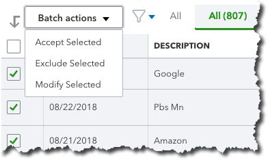 We explored QuickBooks Online’s Banking features last month, including the site’s ability to work with related transactions as groups.