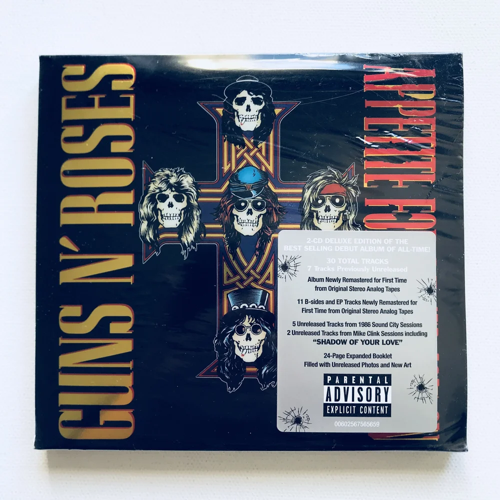 GUNS N' ROSES ~ Appetite For Destruction (2 CD Deluxe Edition