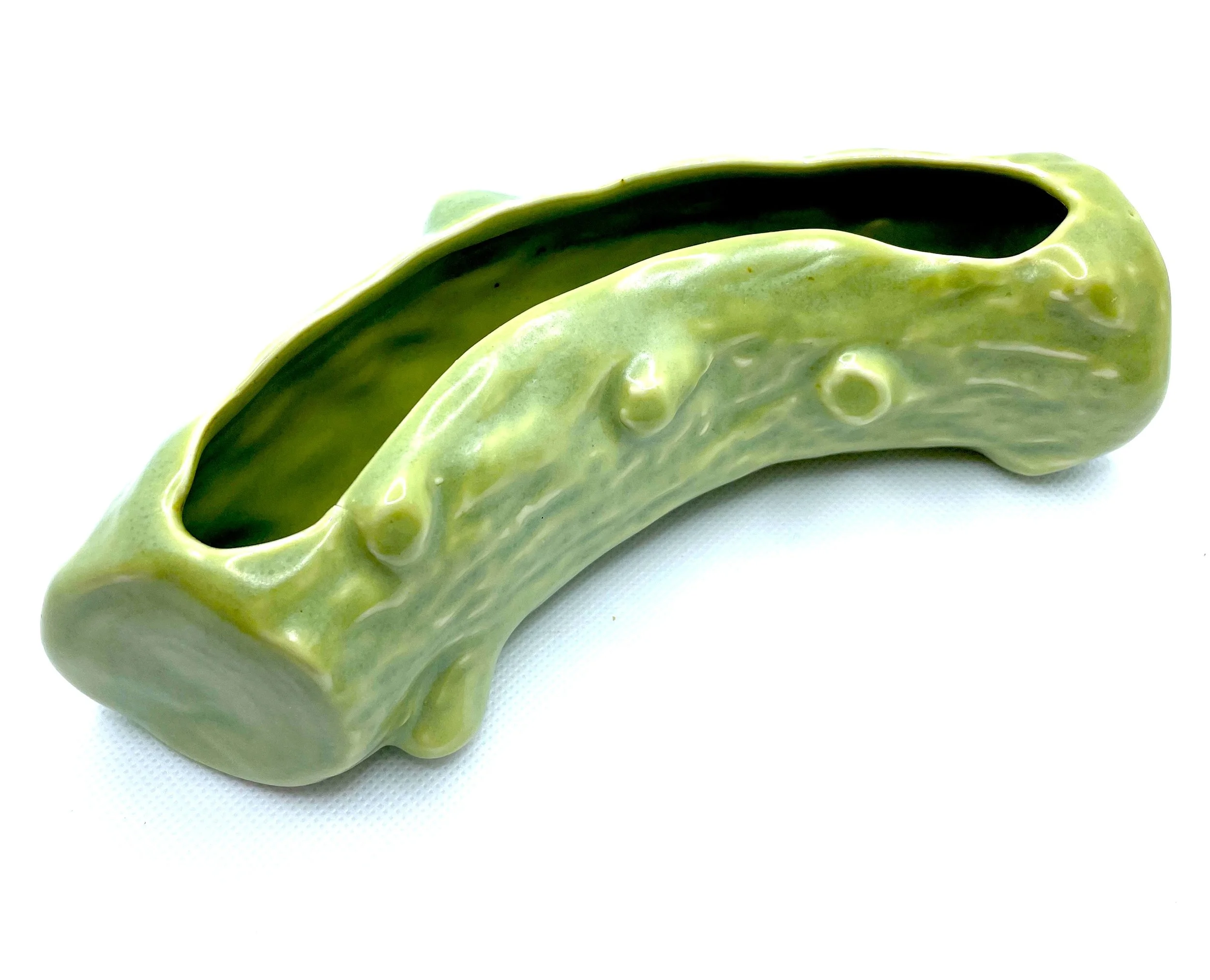 Crown Lynn Log Trough Vase.jpeg