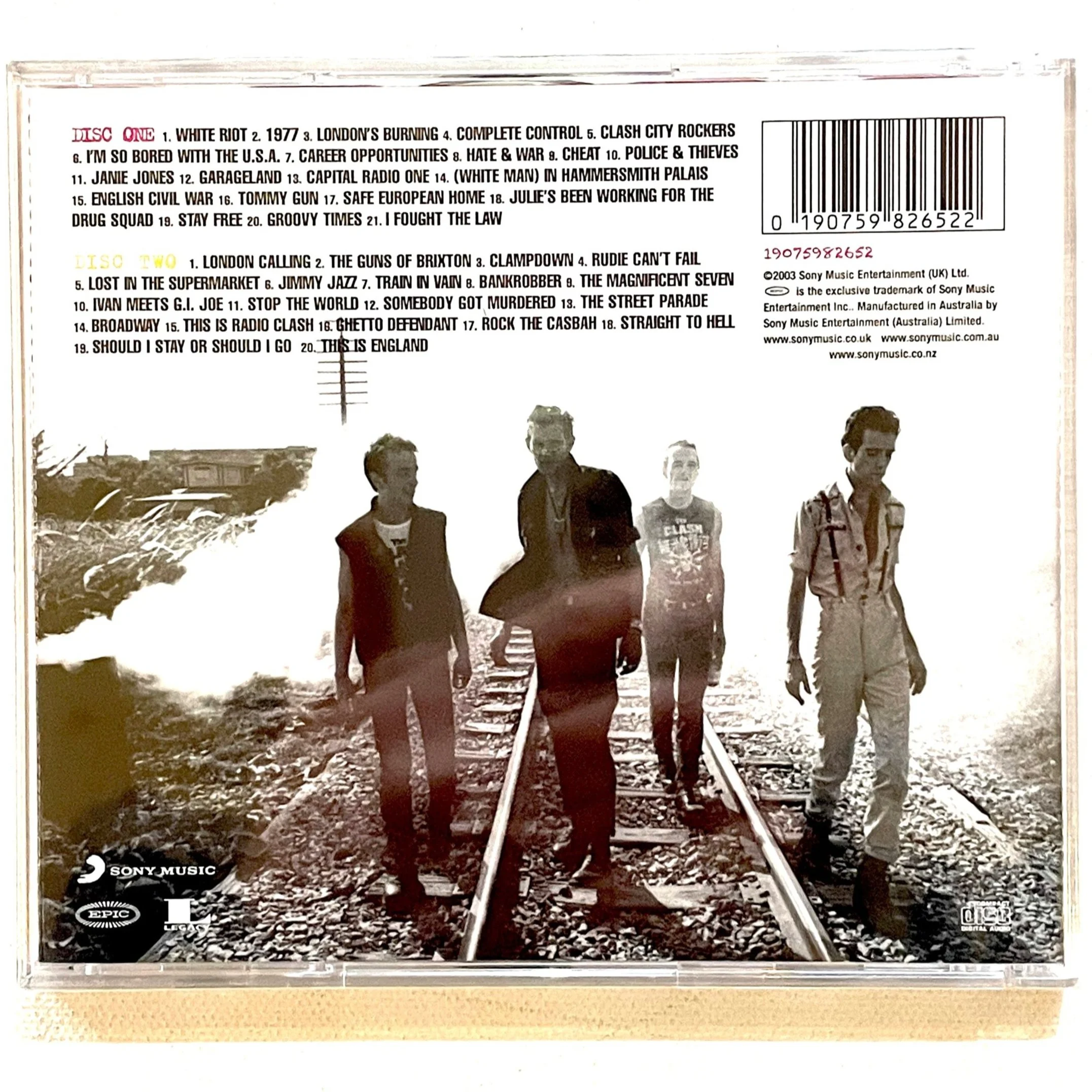 THE CLASH ~ The Essential (2 CD) — Taste Merchants
