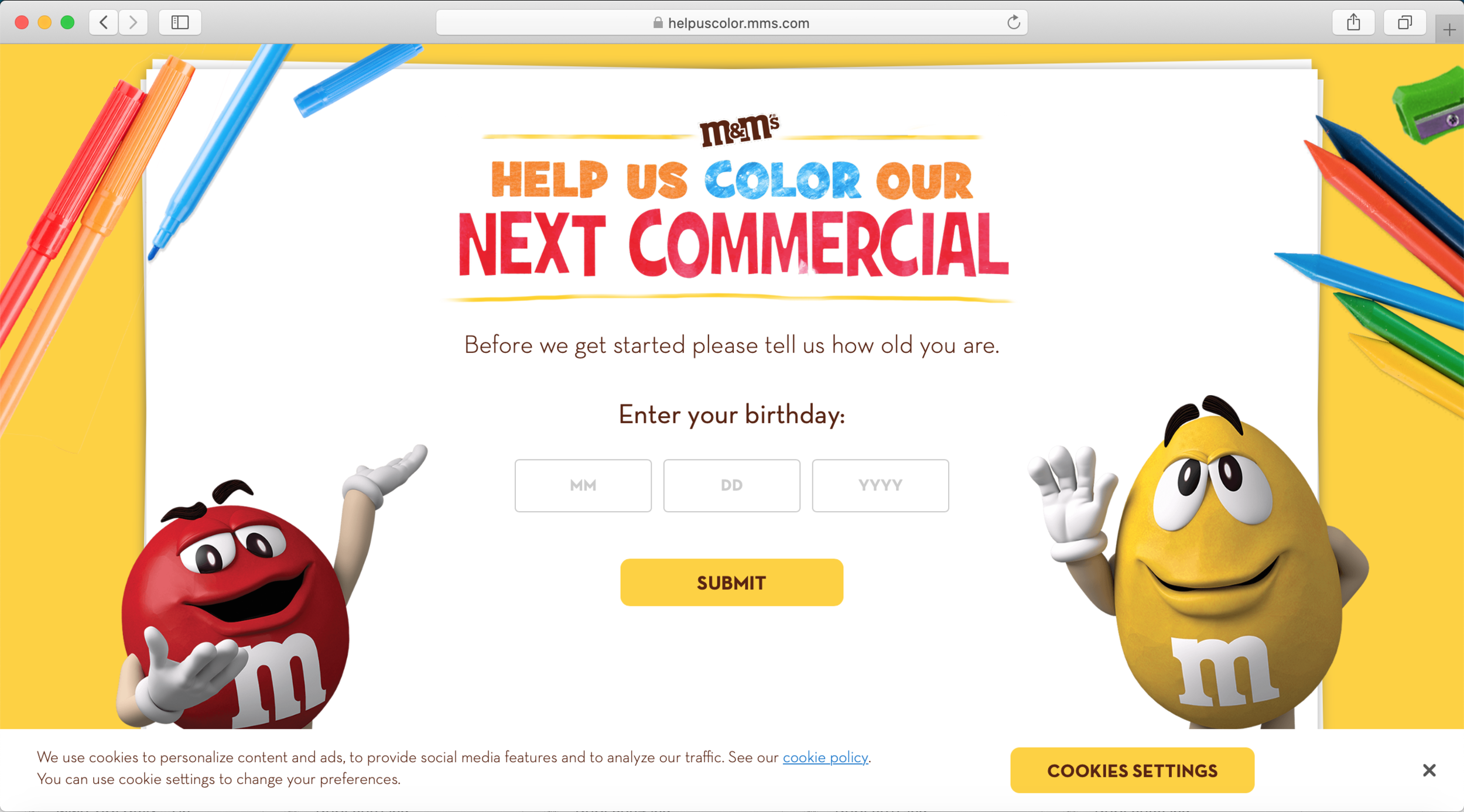 M&amp;Ms Coloring Book — Danielle Marie