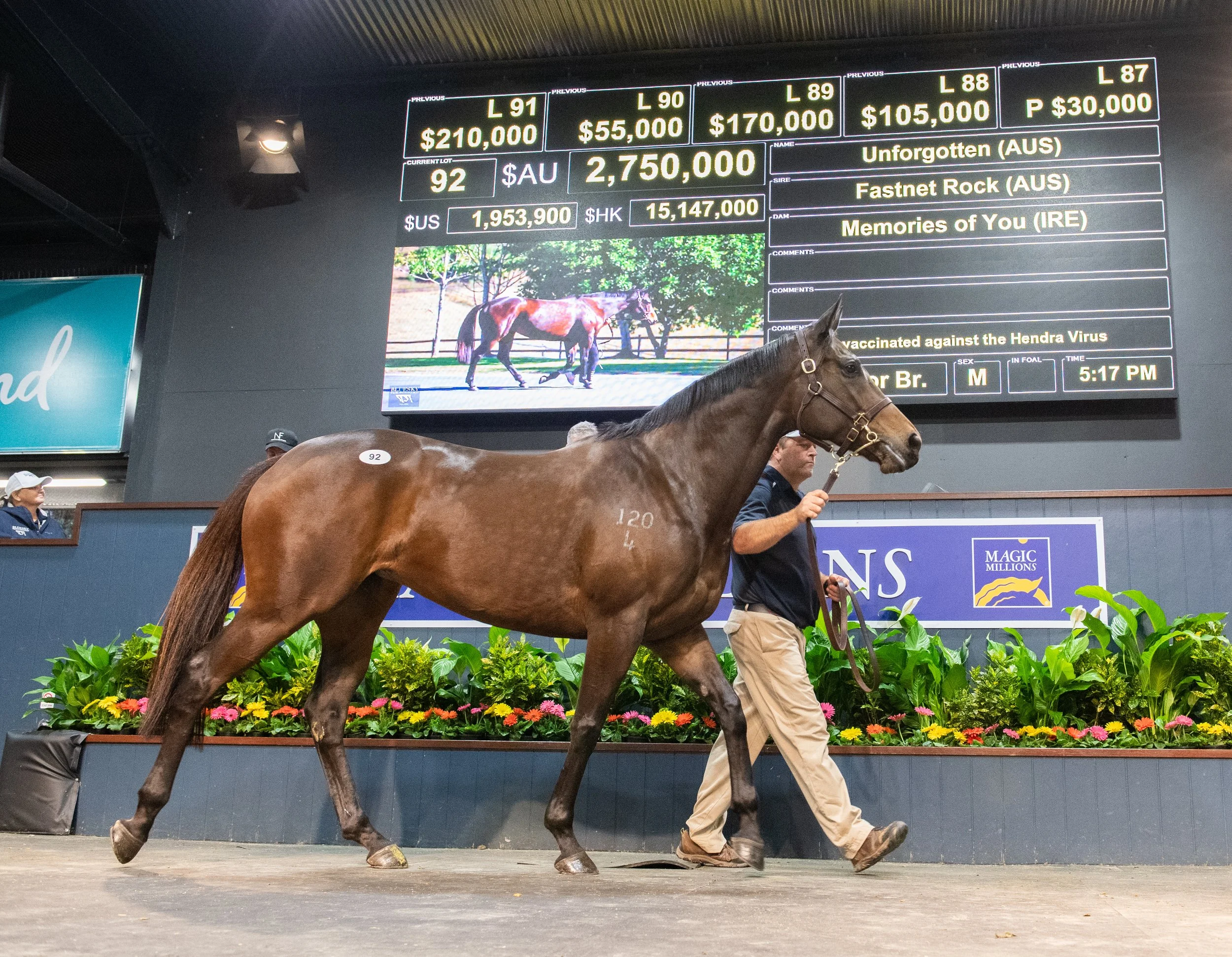 Lot 92 Unforgotten in ring_$2.75 million.jpg