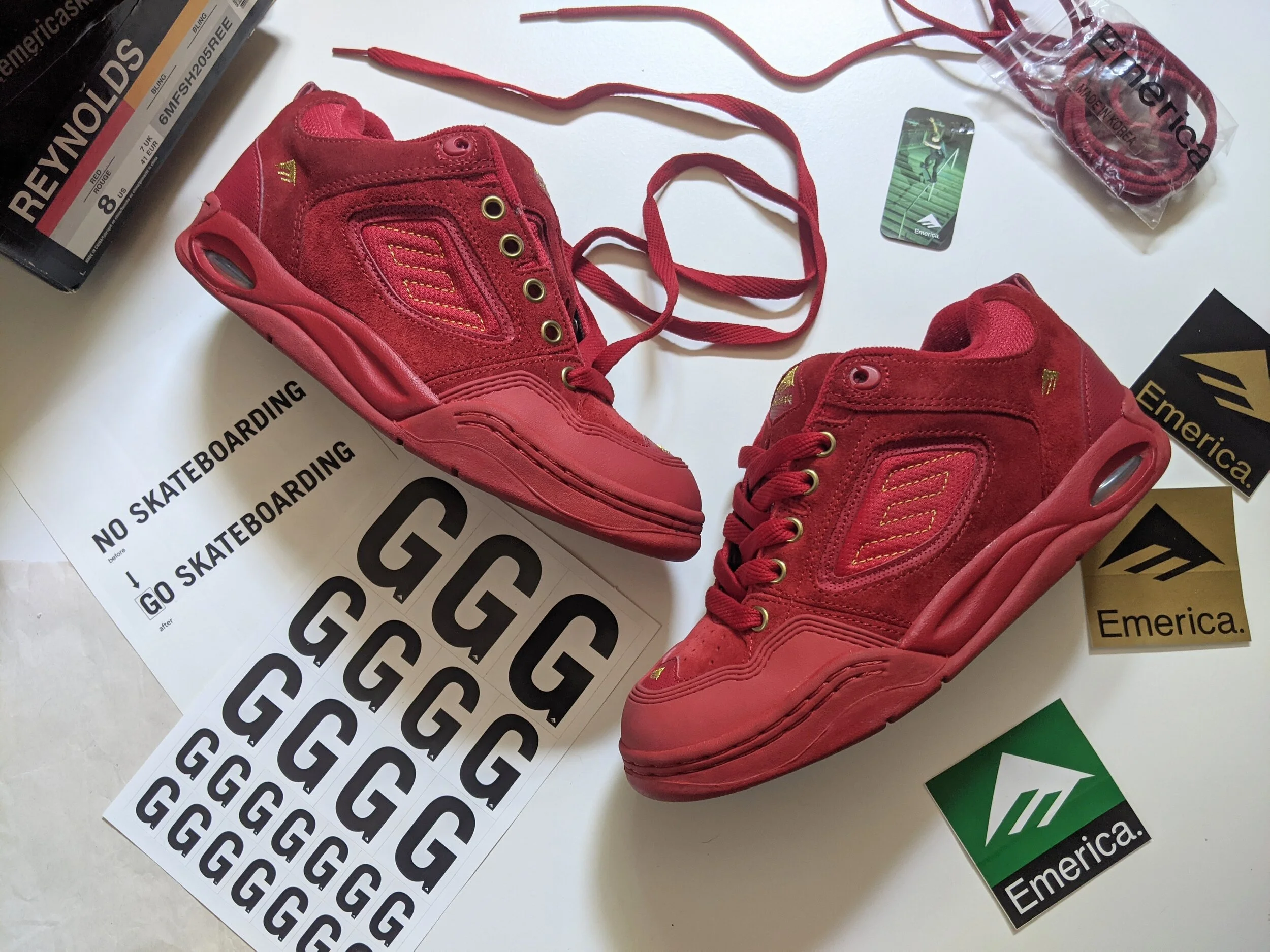 vintage skateboard footwear archive and skateboard collection