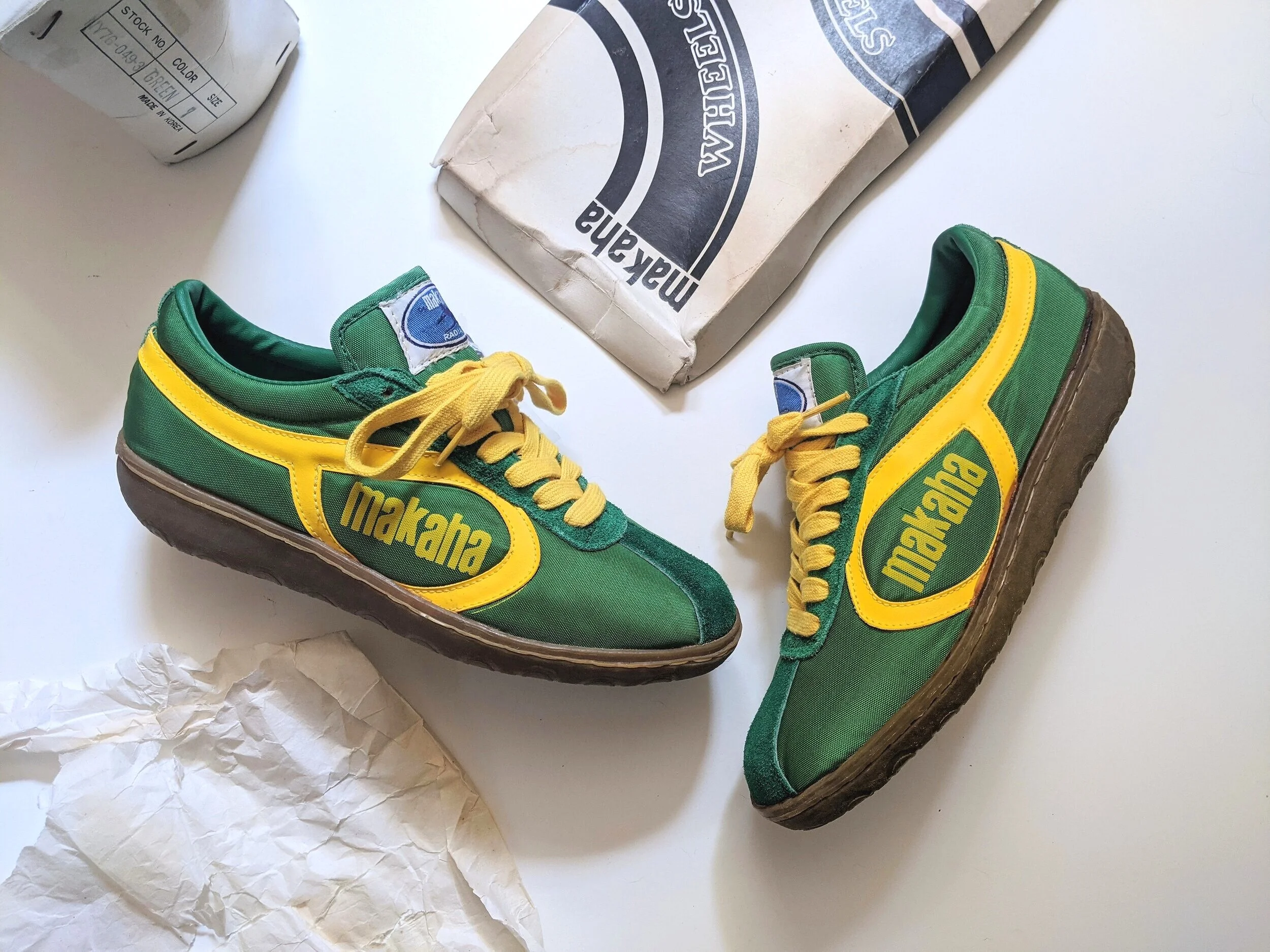 vintage skateboard footwear archive and skateboard collection