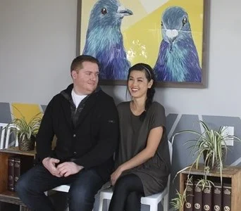 Owners Chef Matt and Jenny