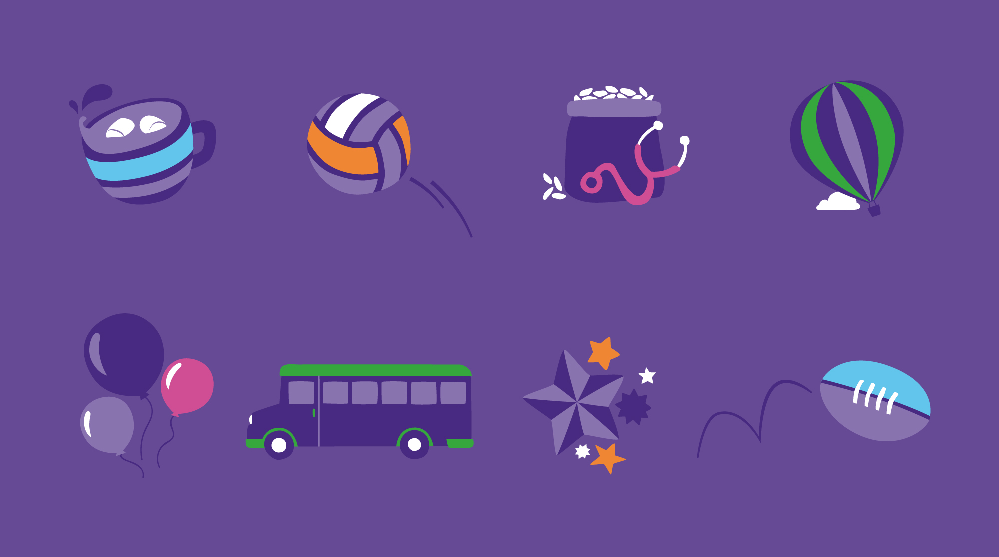 The concept leveraged the existing Cadbury masterbrand while modernising the Cadbury Fundraising identity, using bunting to signify the celebration of the local communities, their partnerships and their purpose.
